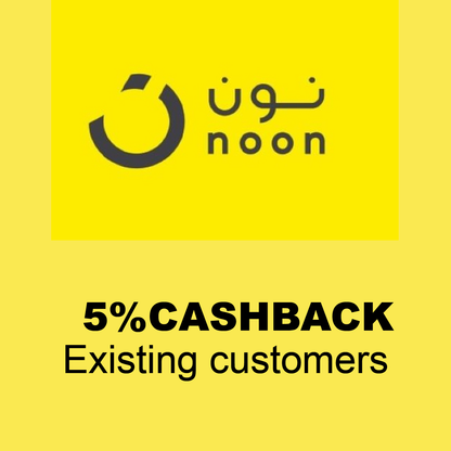 5% Cashback Noon